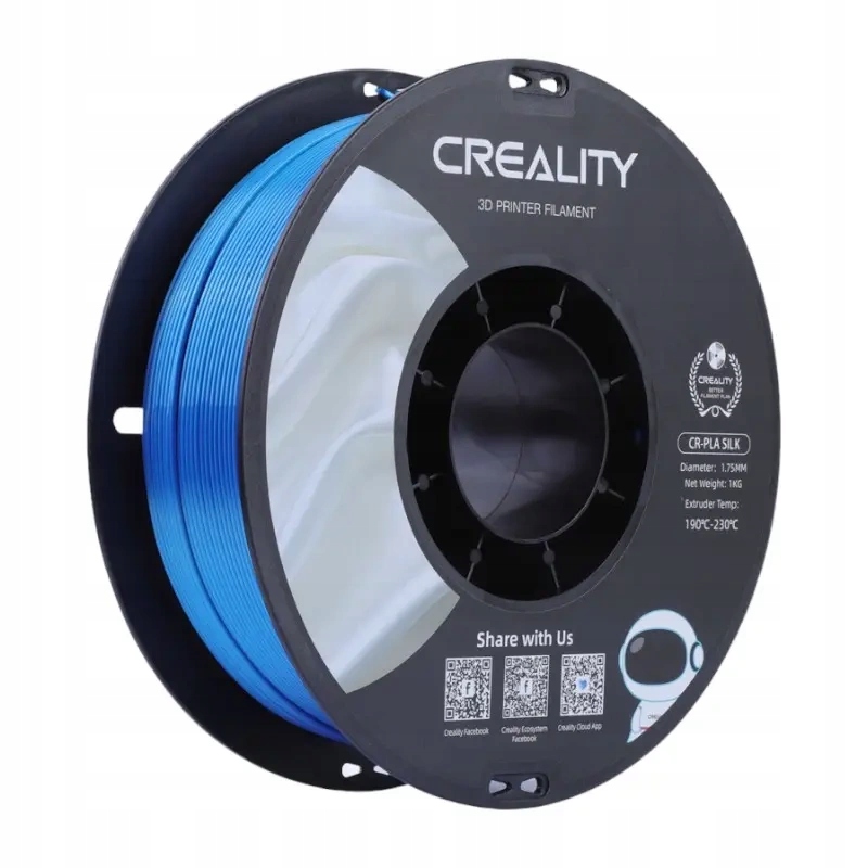 Filament Creality PLA Niebieski Jedwabny (BLUE SILK)