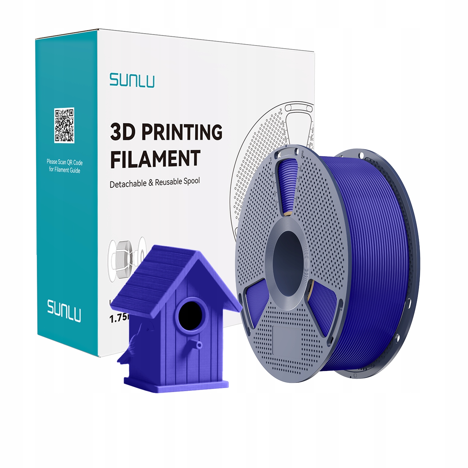 Filament SUNLU ASA Niebieski (BLUE)