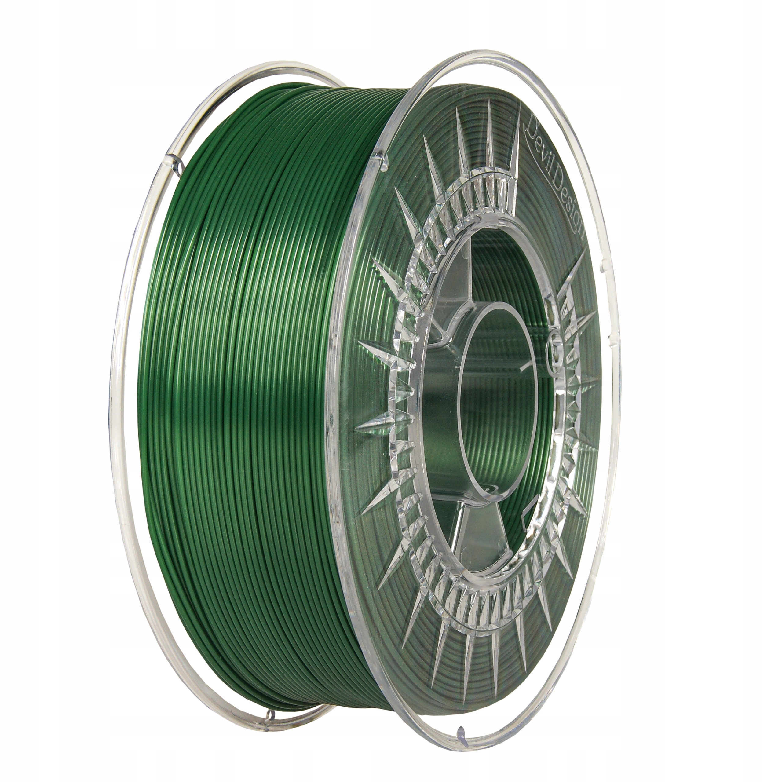 Filament DEVIL DESIGN PLA Zielony Przezroczysty (GREEN TRANSPARENT)