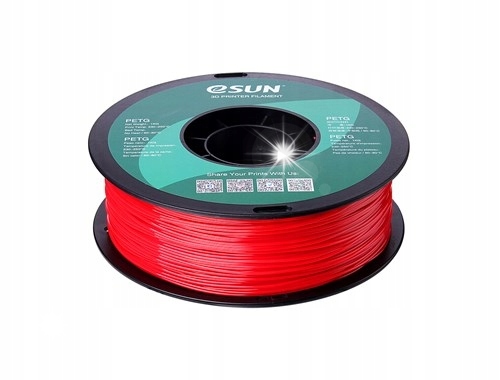 Filament eSUN PETG Czerwony (RED)