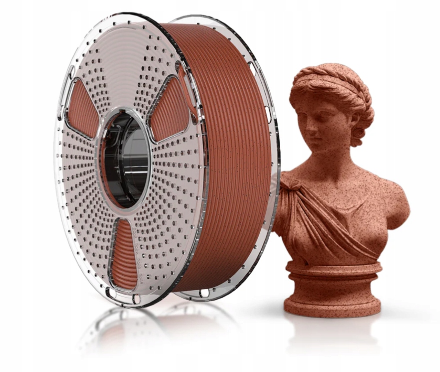 Filament Astar PLA High-Speed Czerwony Teksturowany (RED TEXTURED)