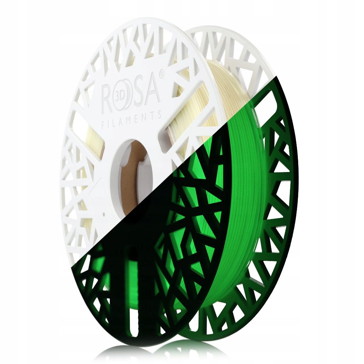 Filament ROSA 3D TPU Zielony Świecący w ciemności (GREEN GLOW)