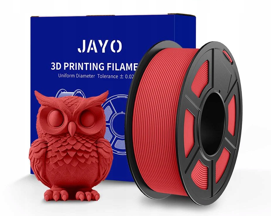 Filament JAYO PETG High-Speed Czerwony Matowy (RED MATTE)