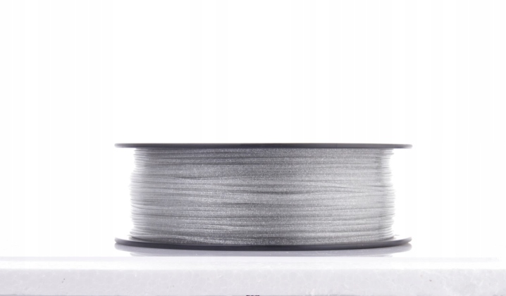Filament eSUN PLA Srebrny Brokatowy/Mieniący (SILVER GLITTER)