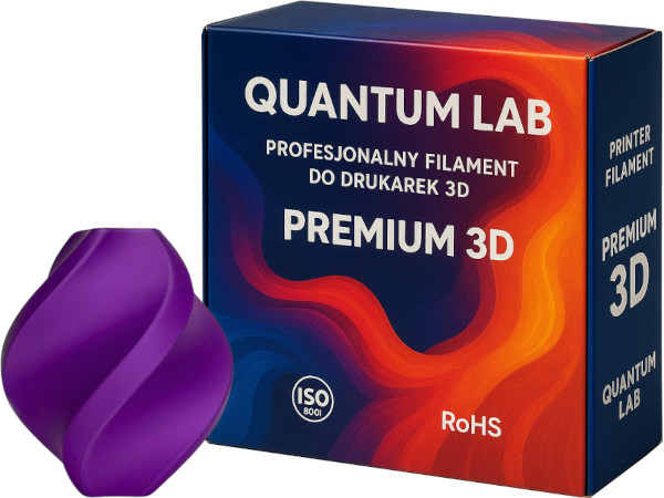 Filament Quantum PLA Plus Fioletowy (PURPLE)