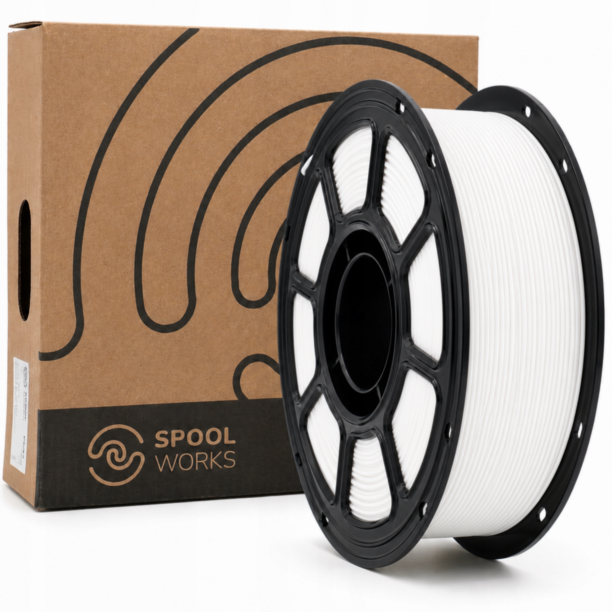 Filament null PLA-LW Plus Biały Matowy (WHITE MATTE)