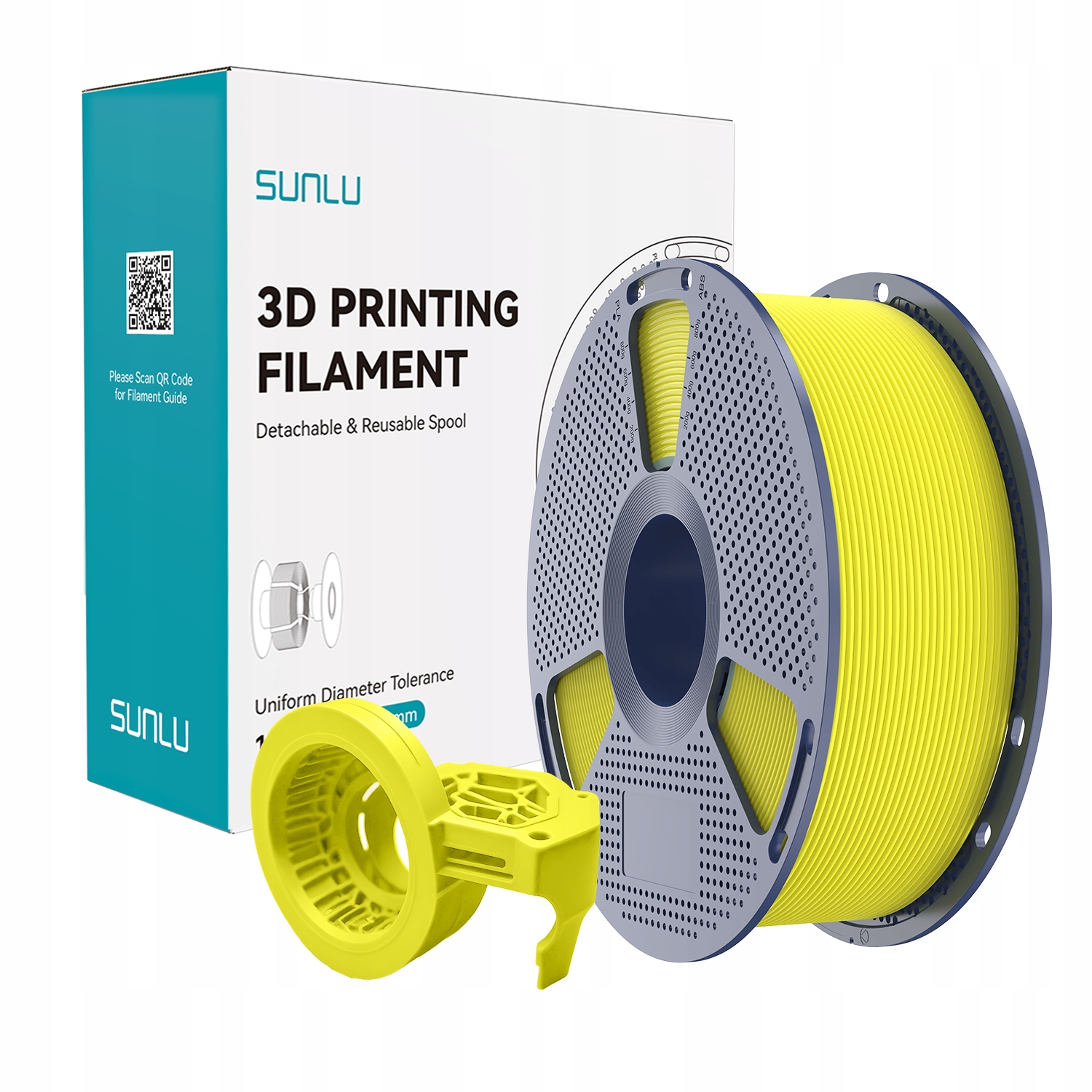 Filament SUNLU PETG High-Speed Żółty Matowy (YELLOW MATTE)
