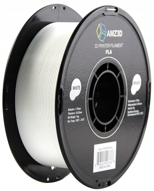 Filament null PLA Biały (WHITE)