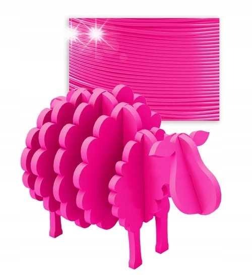 Filament null PLA Różowy (PINK)
