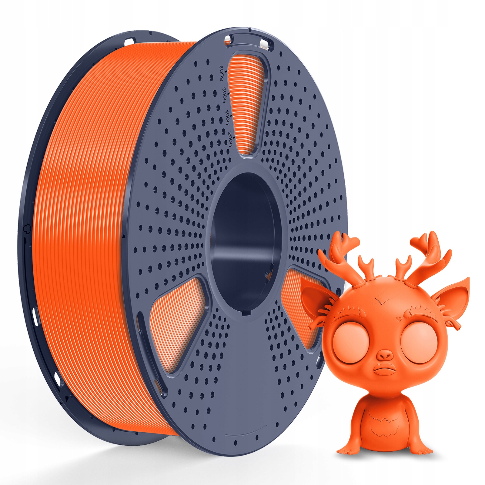 Filament SUNLU PLA Plus Pomarańczowy (ORANGE)