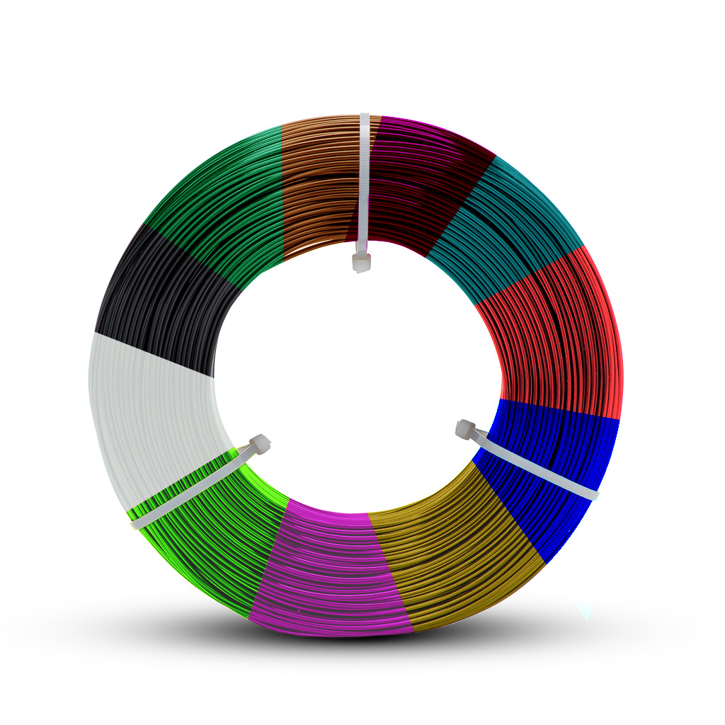 Filament Fiberlogy ABS  Tęczowy (RAINBOW)