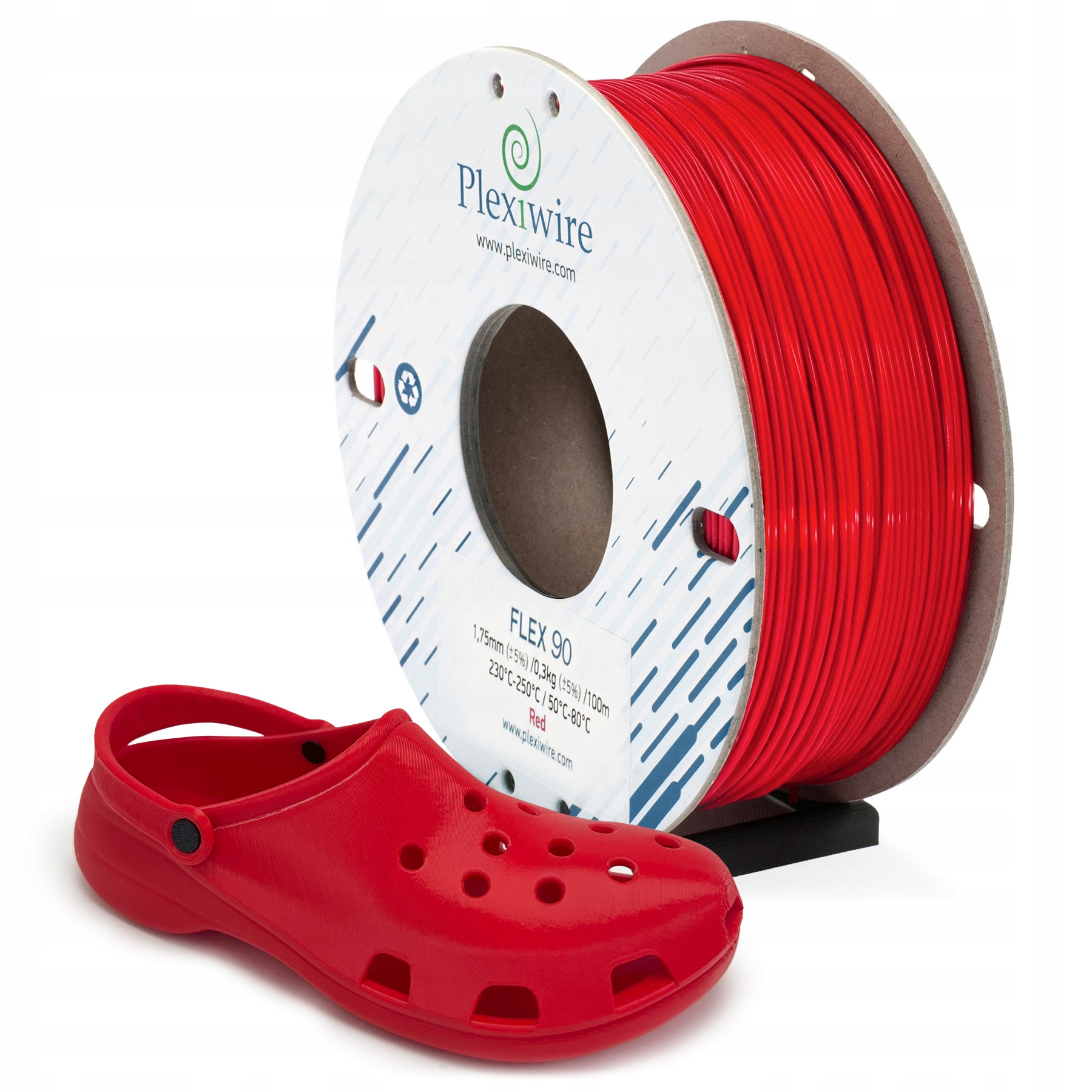 Filament Plexiwire TPU Czerwony (RED)