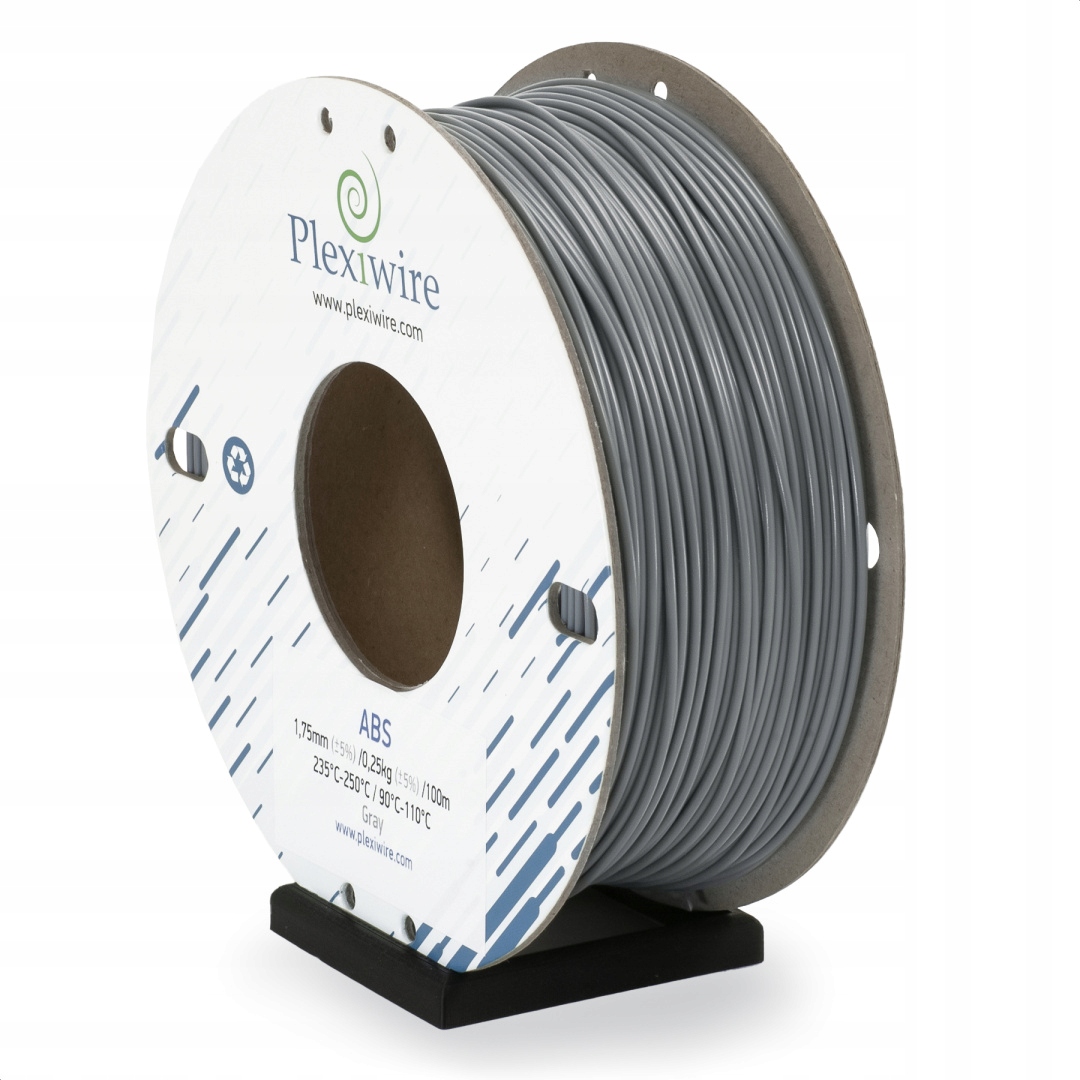 Filament Plexiwire ABS Szary (GRAY)