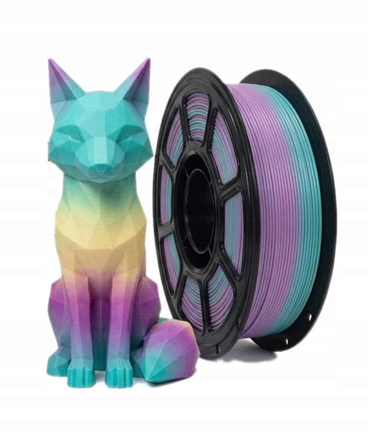 Filament KBR Games PLA  Tęczowy (RAINBOW)