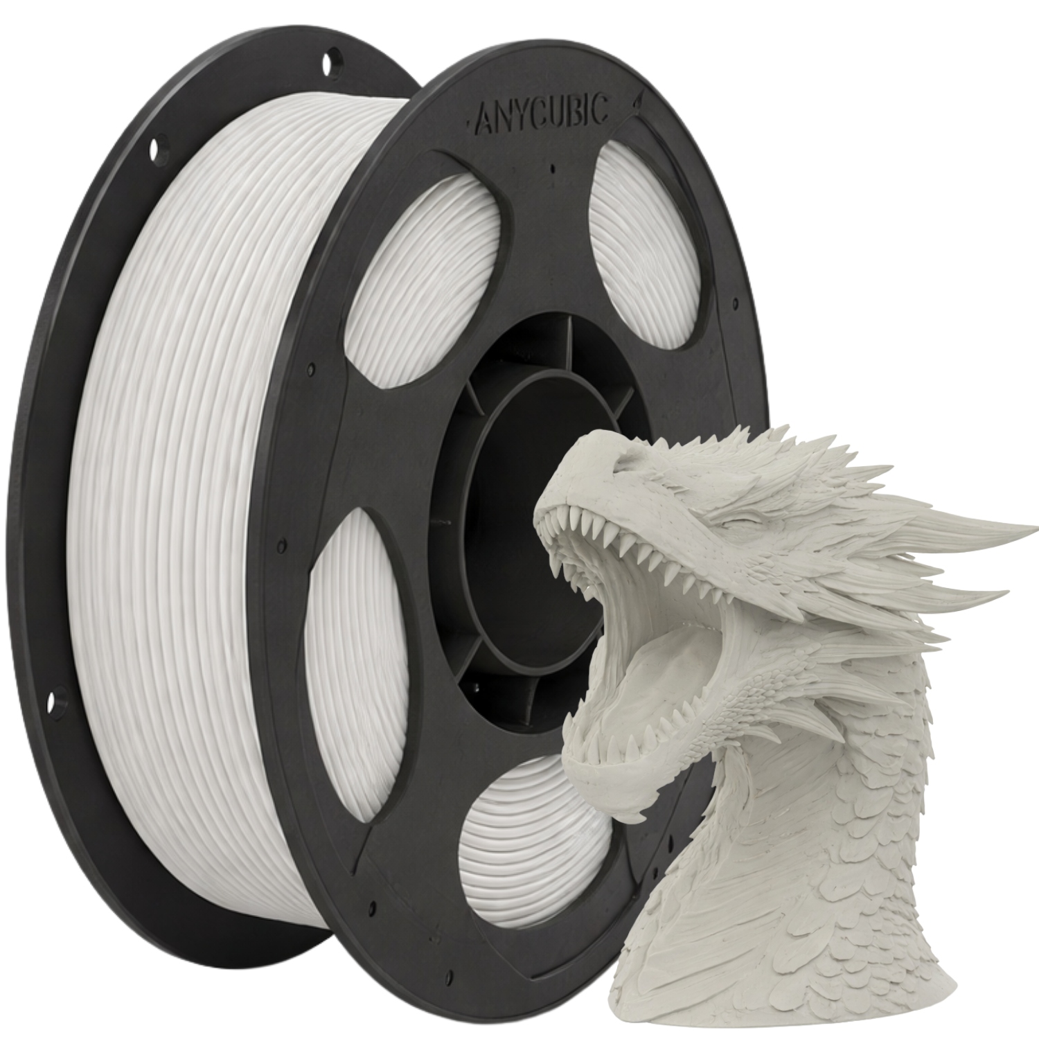 Filament ANYCUBIC PLA Biały Matowy (WHITE MATTE)