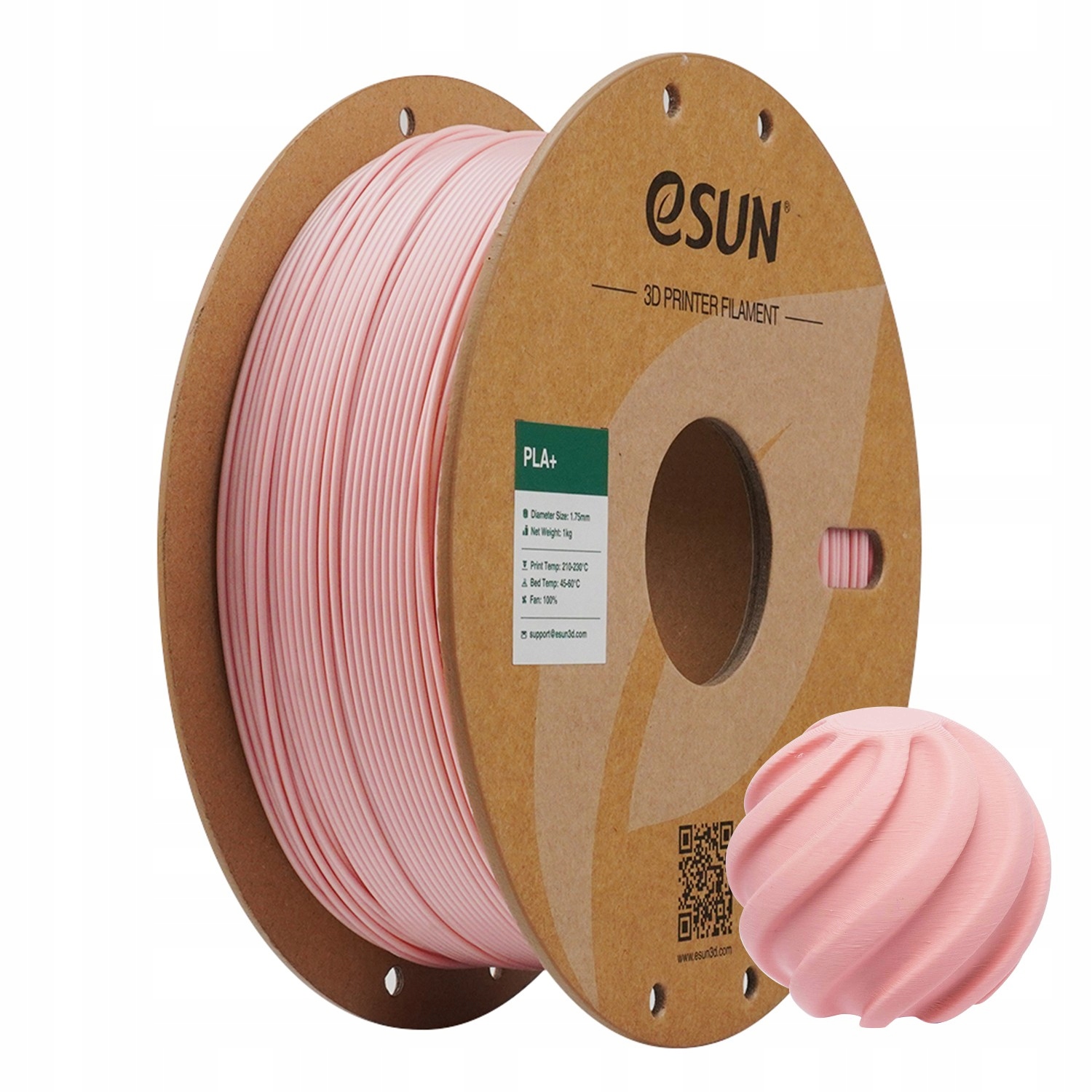 Filament eSUN PLA Plus Różowy (PINK)