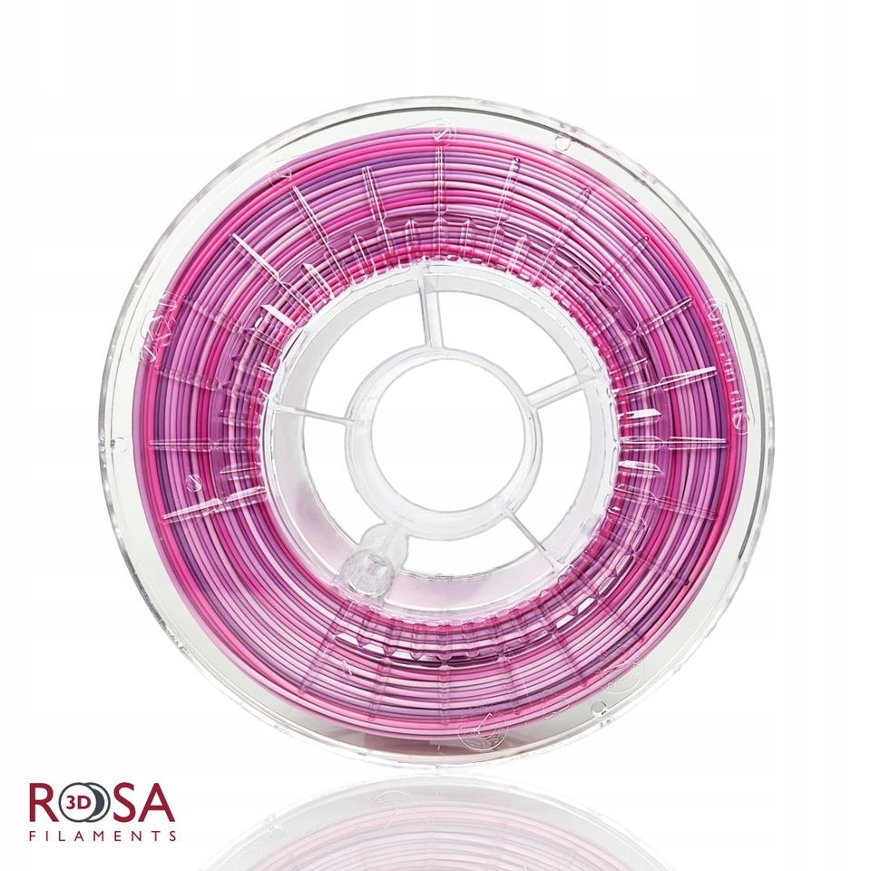 Filament ROSA 3D PLA  Tęczowy Jedwabny (RAINBOW SILK)