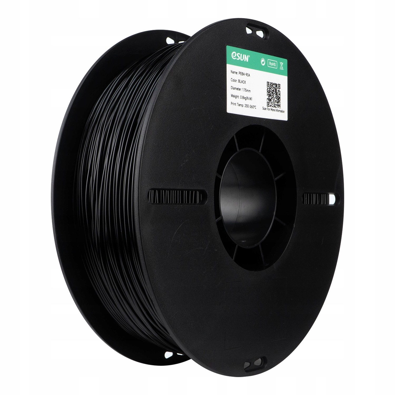 Filament eSUN TPU Czarny (BLACK)