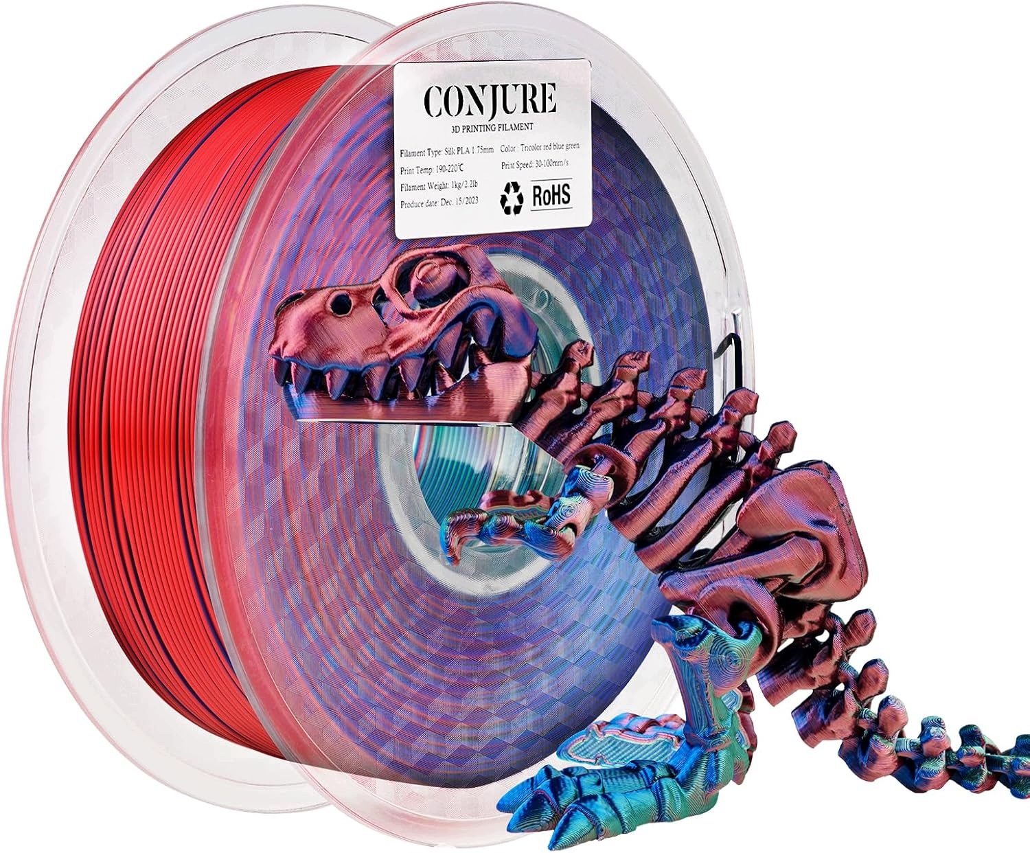 Filament chitu systems PLA  Tęczowy Jedwabny (RAINBOW SILK)