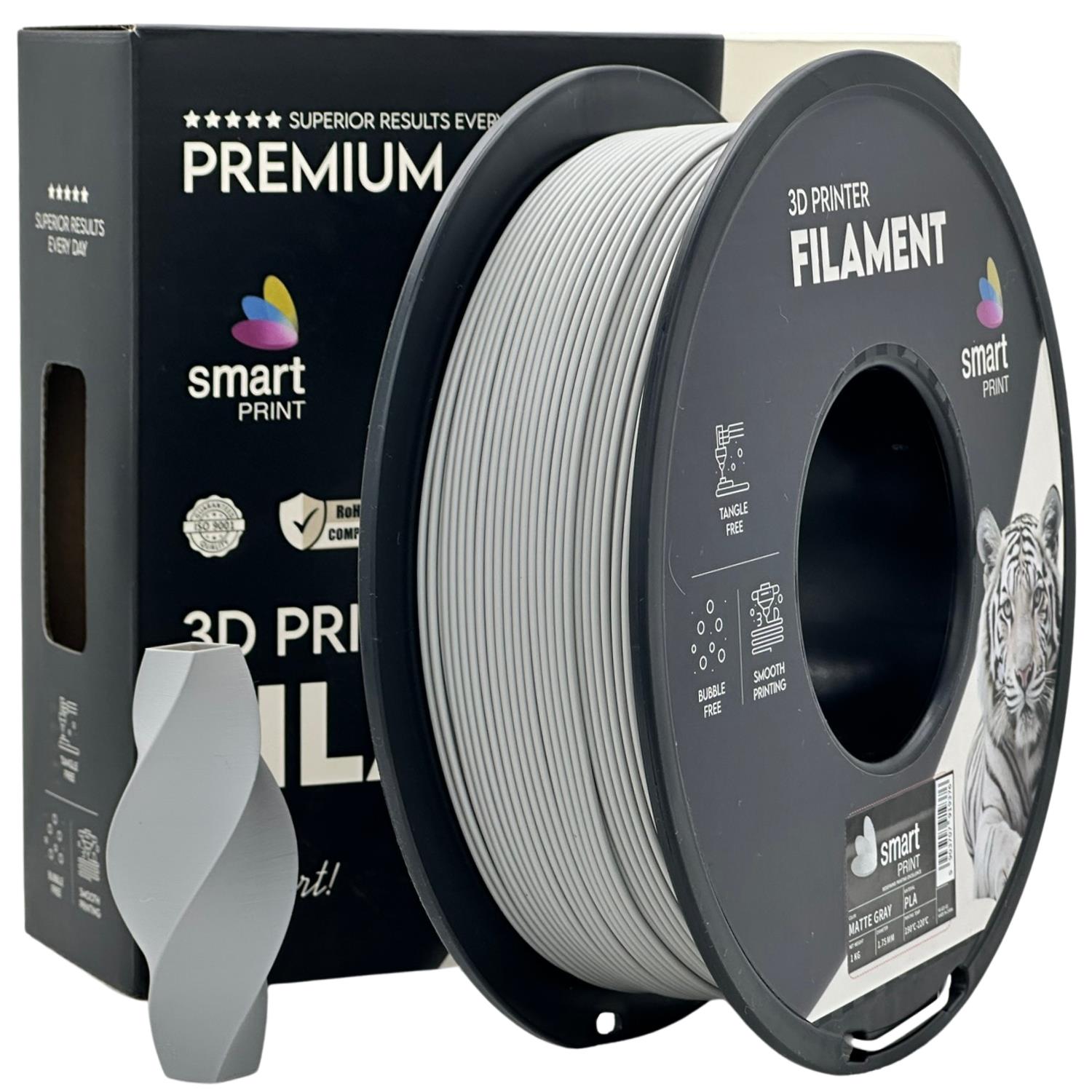 Filament Imagine PLA Plus Szary Matowy (GRAY MATTE)