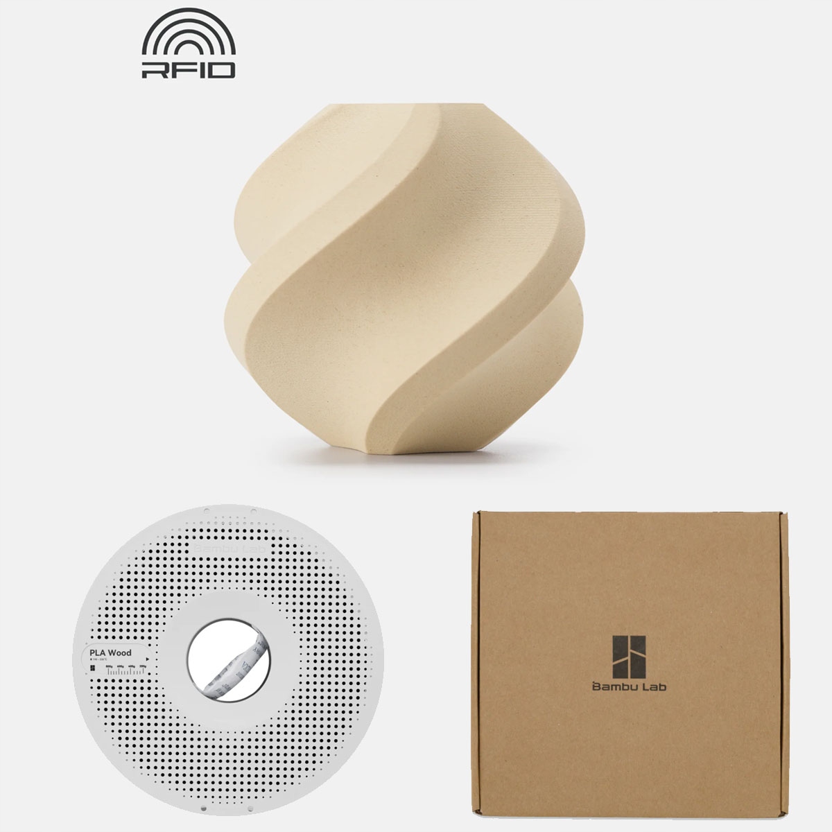 Filament Bambu Lab PLA  Drewniany (WOOD)