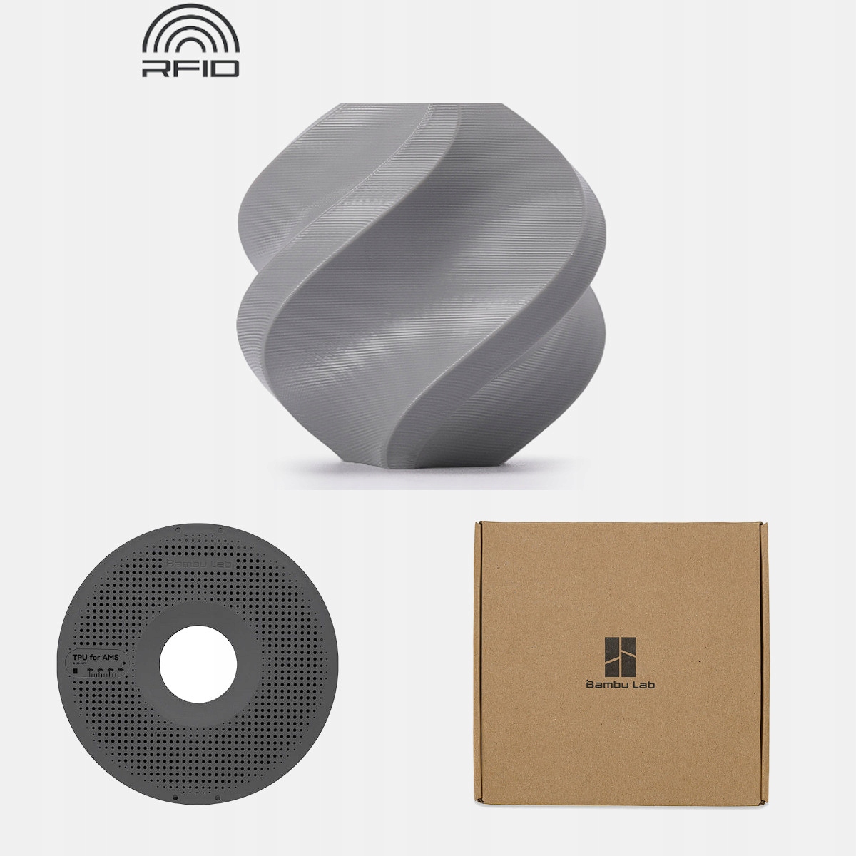 Filament Bambu Lab TPU Szary (GRAY)