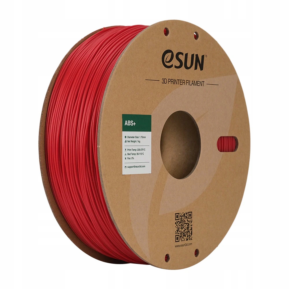 Filament eSUN PLA Plus Czerwony (RED)