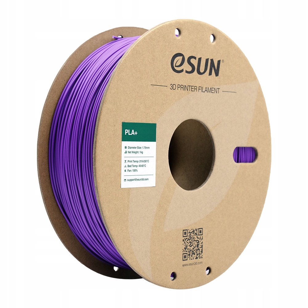 Filament null PLA Plus High-Speed Fioletowy Brokatowy/Mieniący (PURPLE GLITTER)
