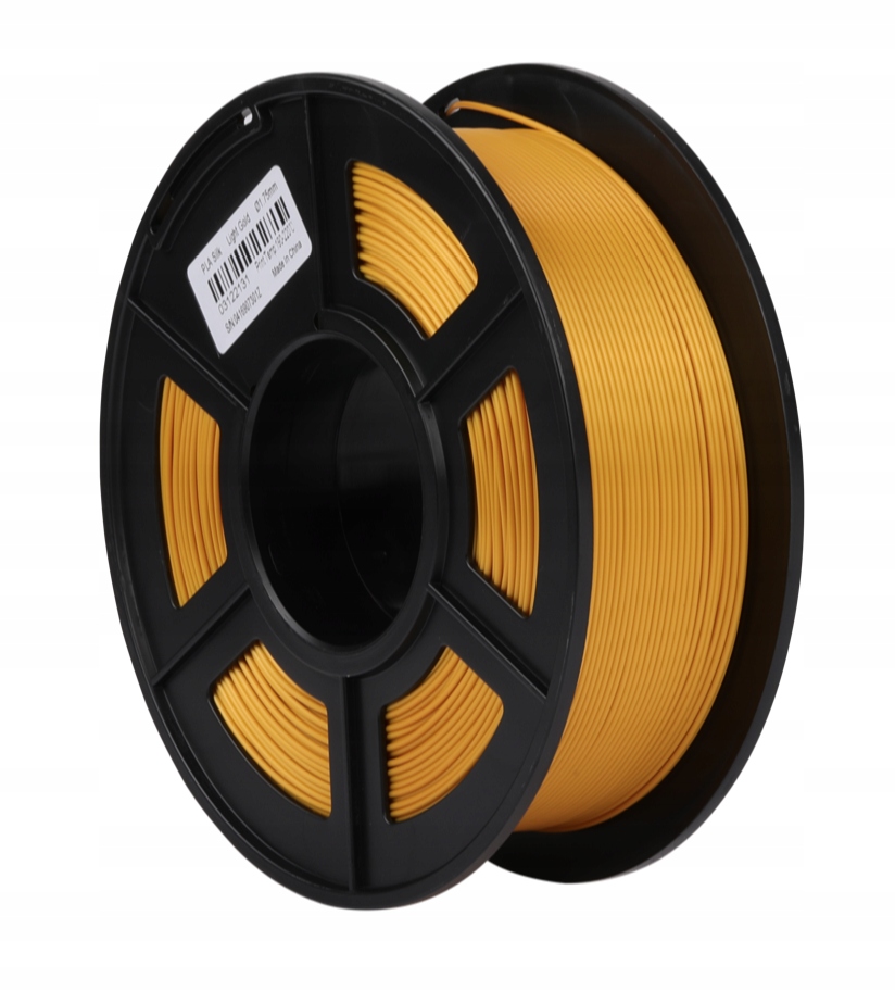 Filament SUNLU PLA Plus Złoty Jedwabny (GOLD SILK)