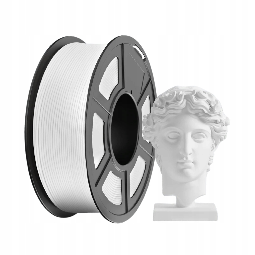 Filament SUNLU PLA Biały Matowy (WHITE MATTE)