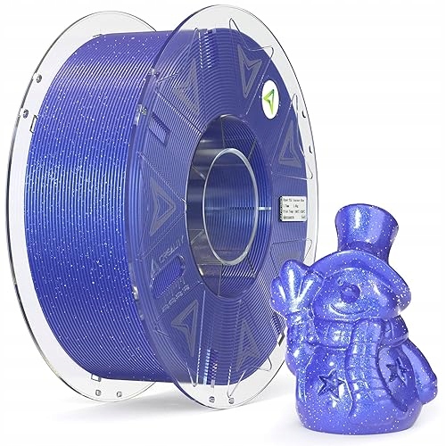 Filament null ABS Niebieski Brokatowy/Mieniący (BLUE GLITTER)