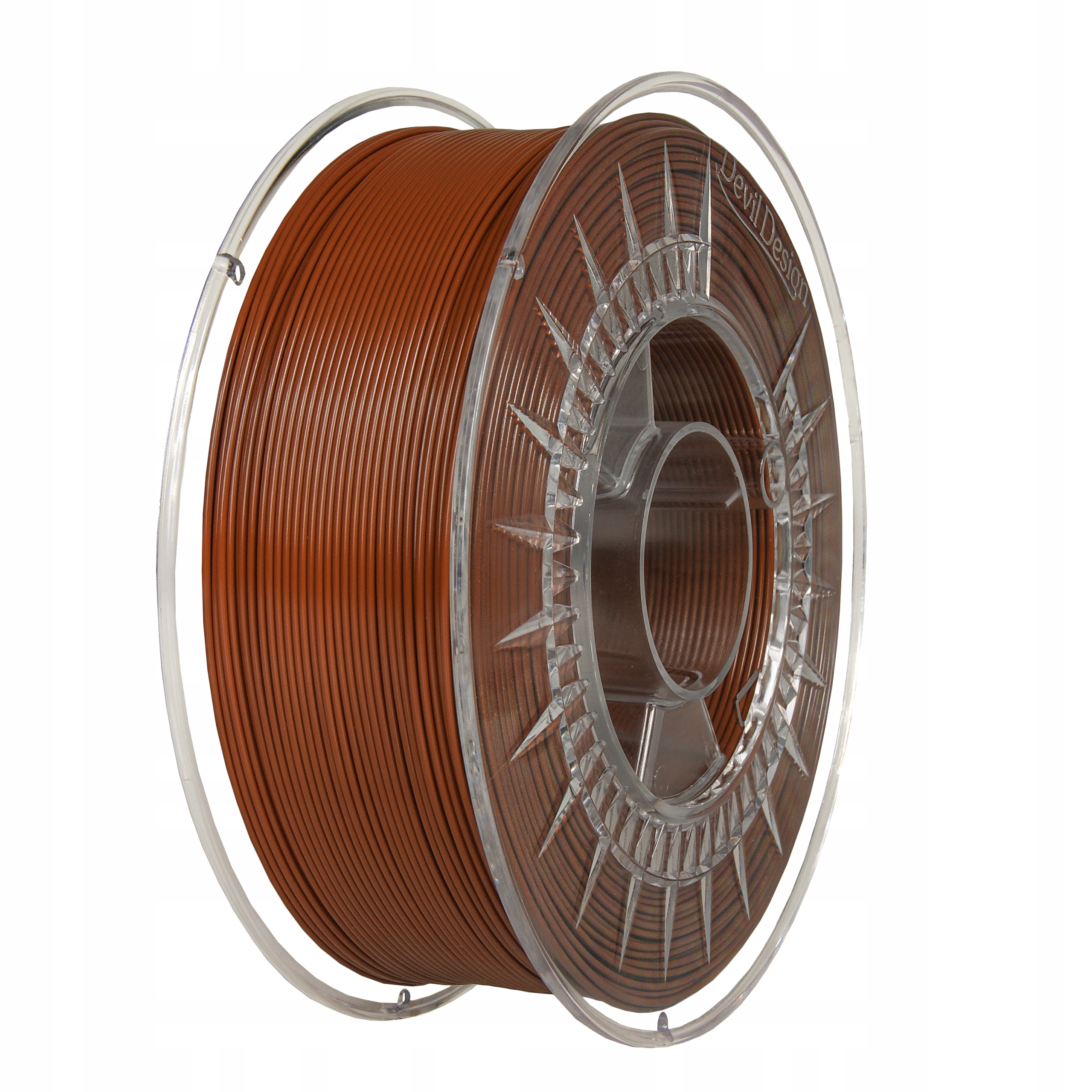 Filament DEVIL DESIGN PLA Brązowy Przezroczysty (BROWN TRANSPARENT)