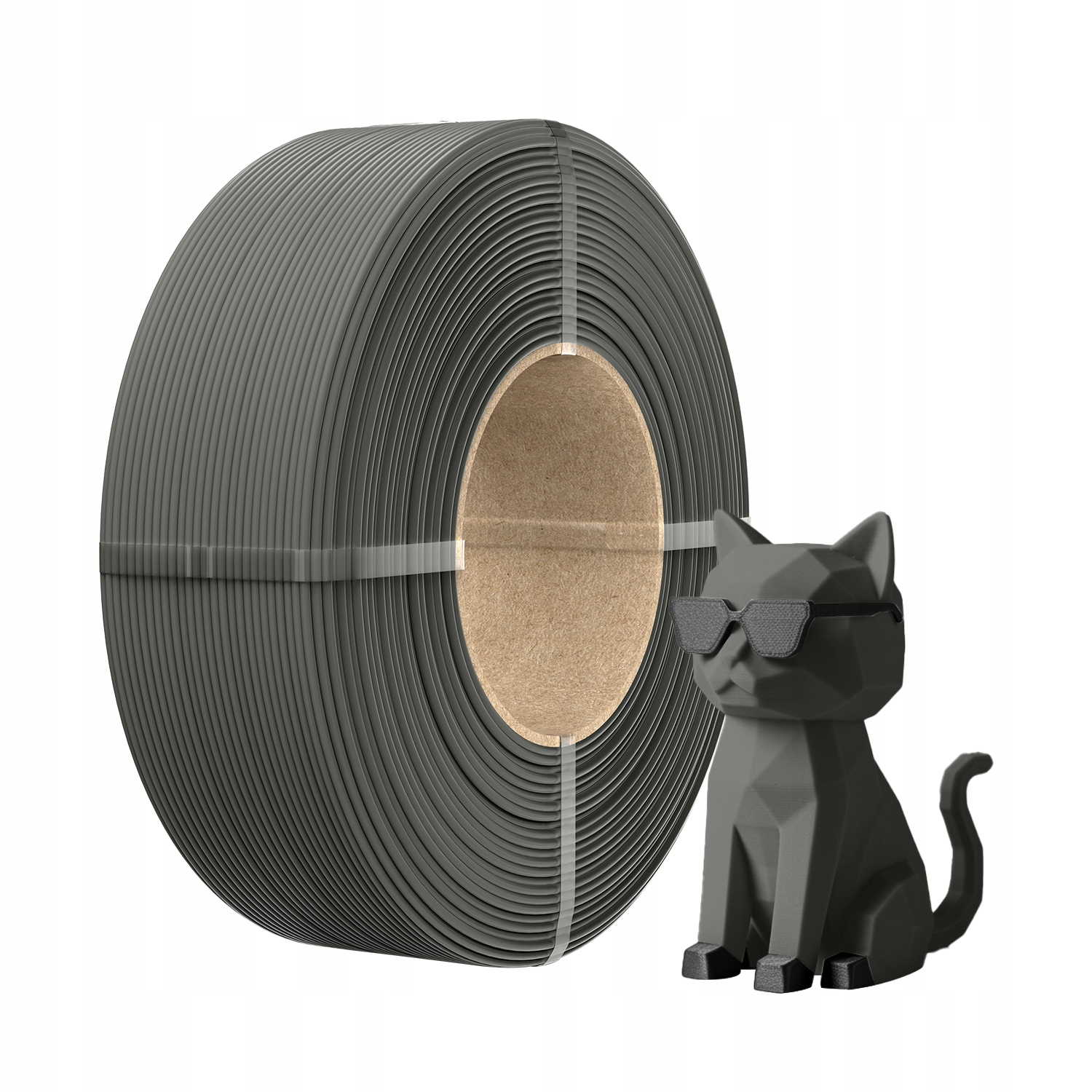 Filament SUNLU PLA High-Speed Szary Matowy (GRAY MATTE)