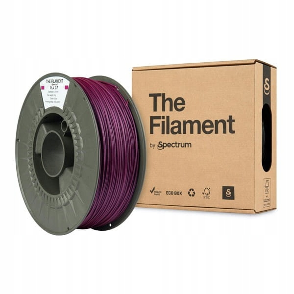Filament Spectrum PLA-CF Fioletowy Matowy (PURPLE MATTE)