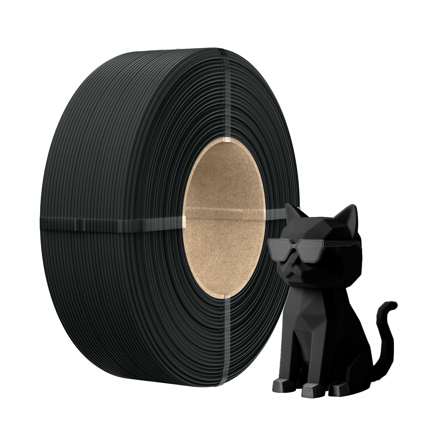 Filament SUNLU PLA High-Speed Czarny Matowy (BLACK MATTE)