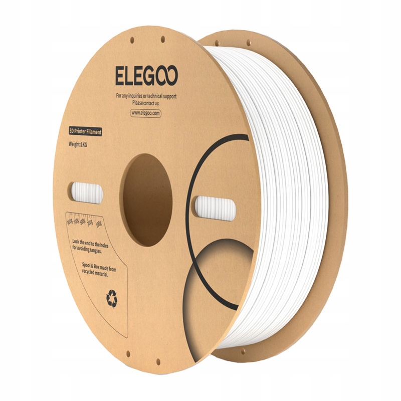 Filament Elegoo ABS Biały (WHITE)
