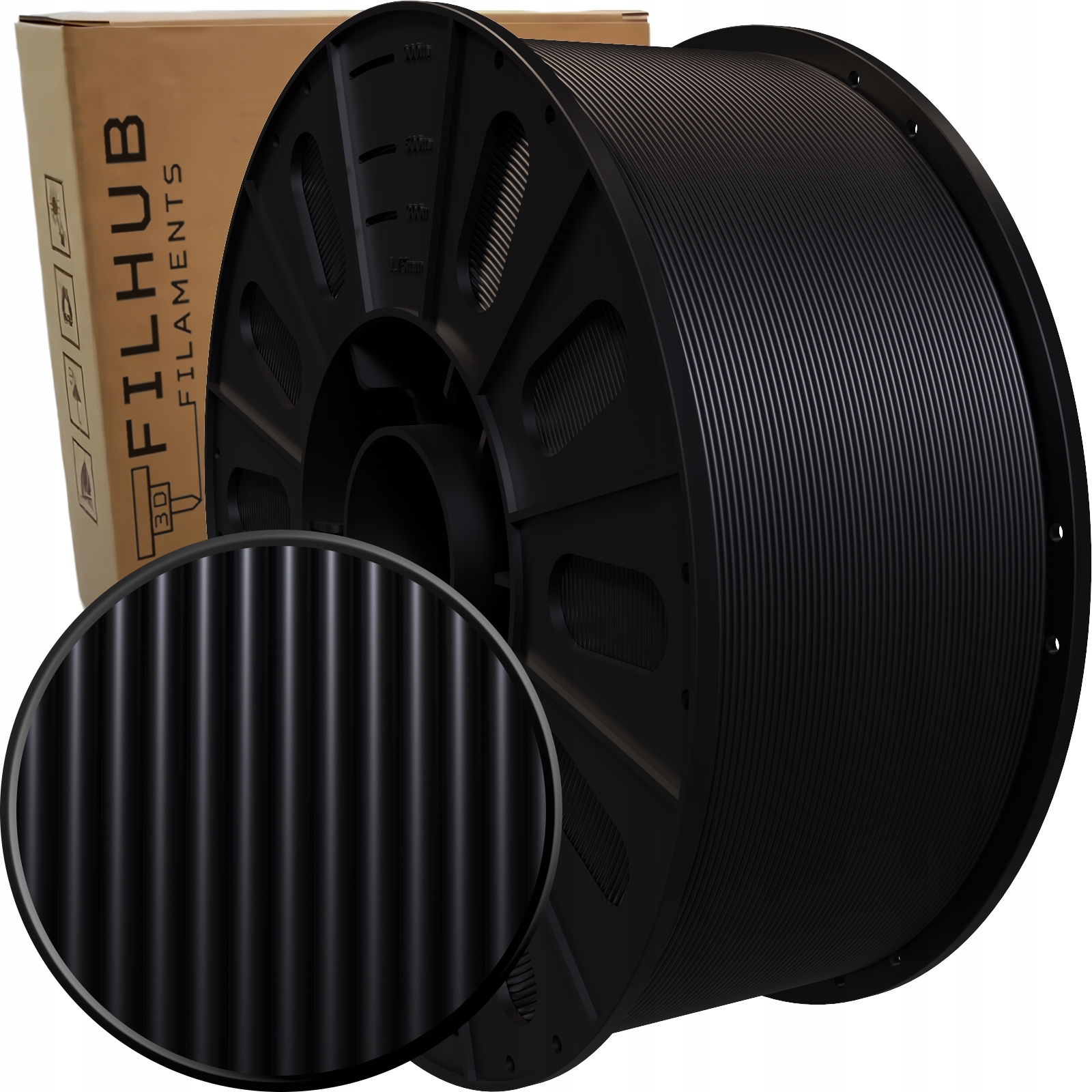 Filament null ASA High-Speed Czarny (BLACK)