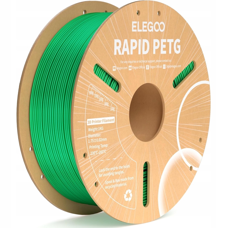 Filament Elegoo PETG Zielony (GREEN)