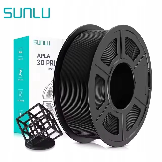 Filament SUNLU PLA Czarny (BLACK)