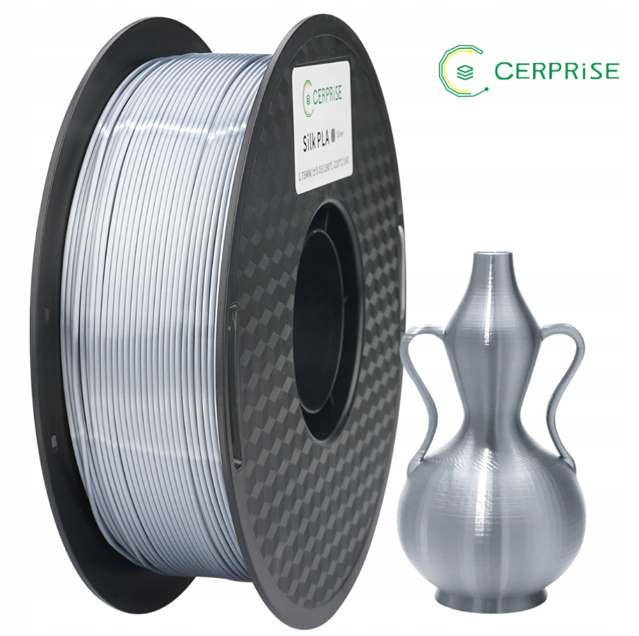 Filament null PLA Szary Jedwabny (GRAY SILK)