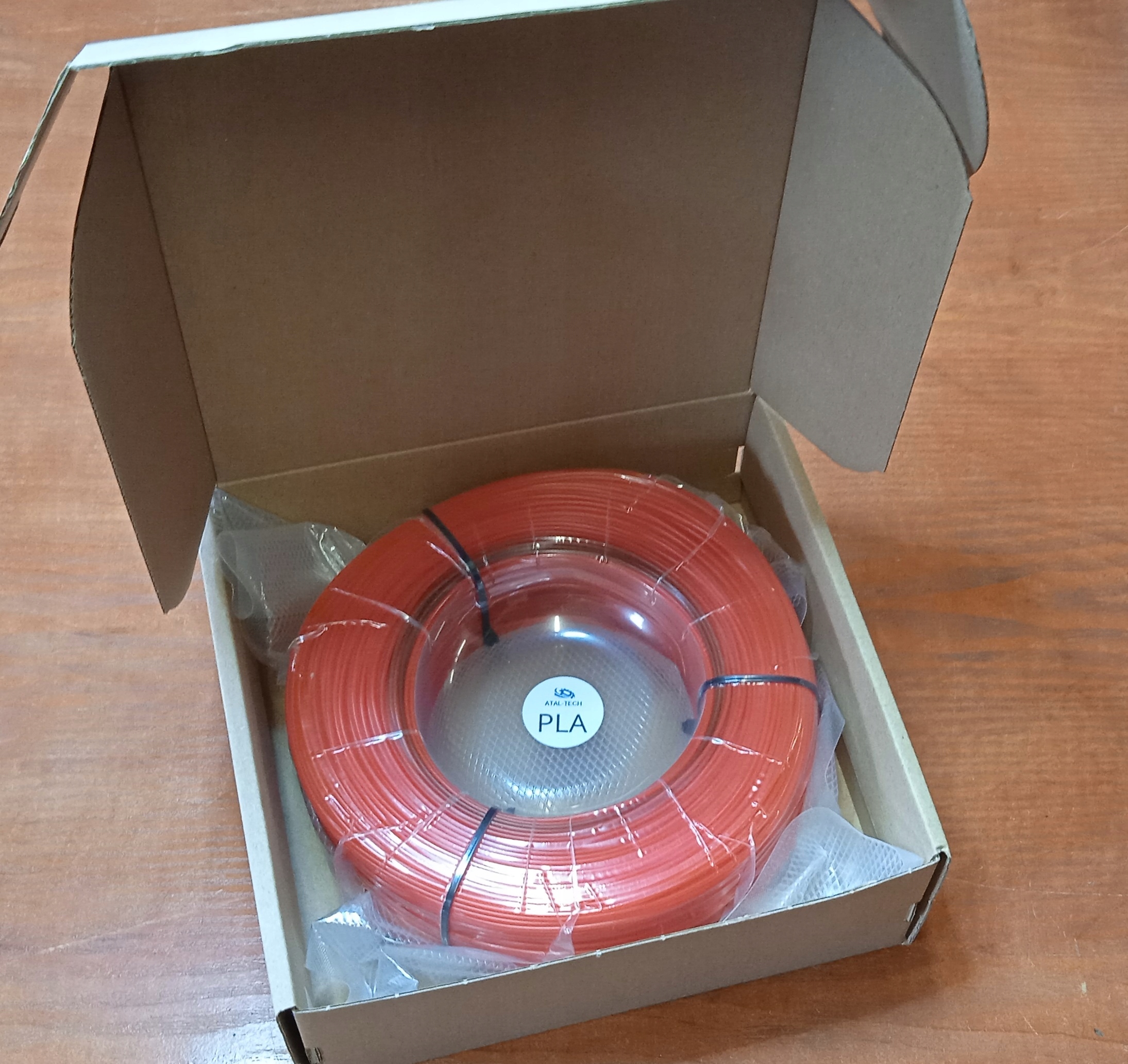 Filament null PLA Czerwony (RED)