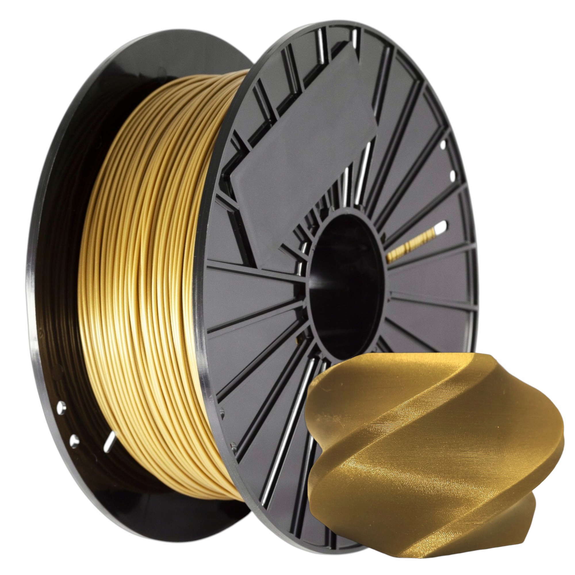 Filament F3D PLA Złoty Przezroczysty (GOLD TRANSPARENT)