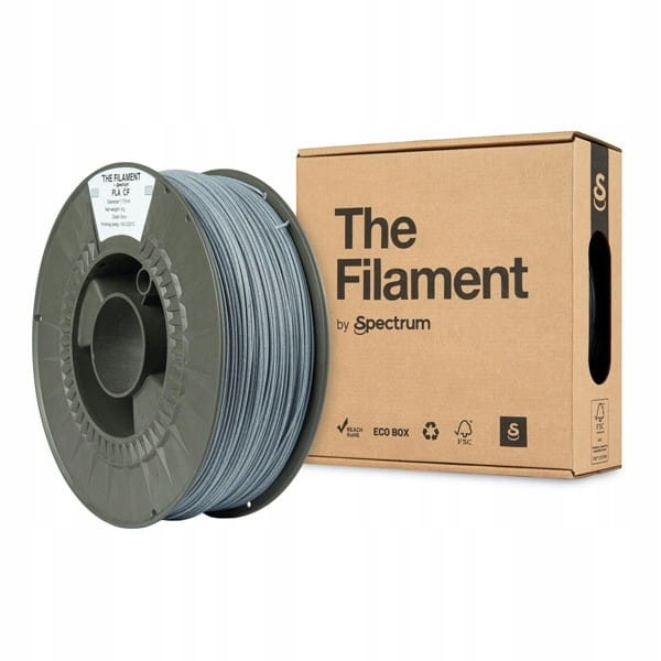 Filament Spectrum PLA-CF Szary Matowy (GRAY MATTE)
