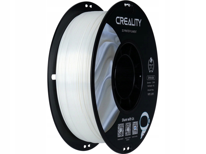 Filament Creality PLA Biały Jedwabny (WHITE SILK)