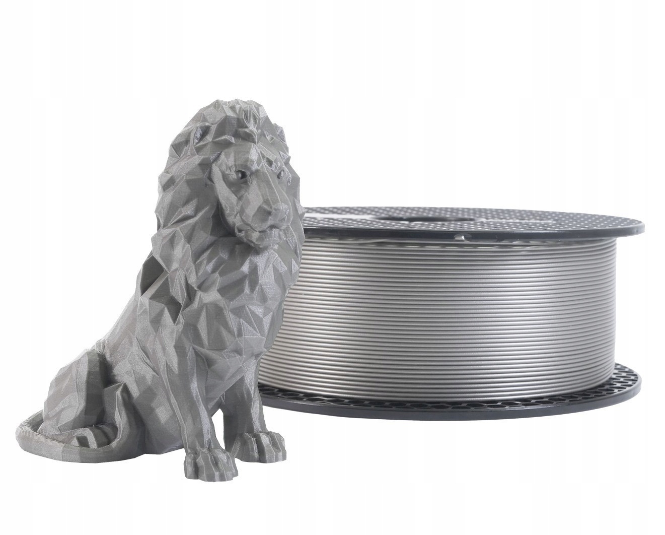 Filament null PLA High-Speed Srebrny Brokatowy/Mieniący (SILVER GLITTER)