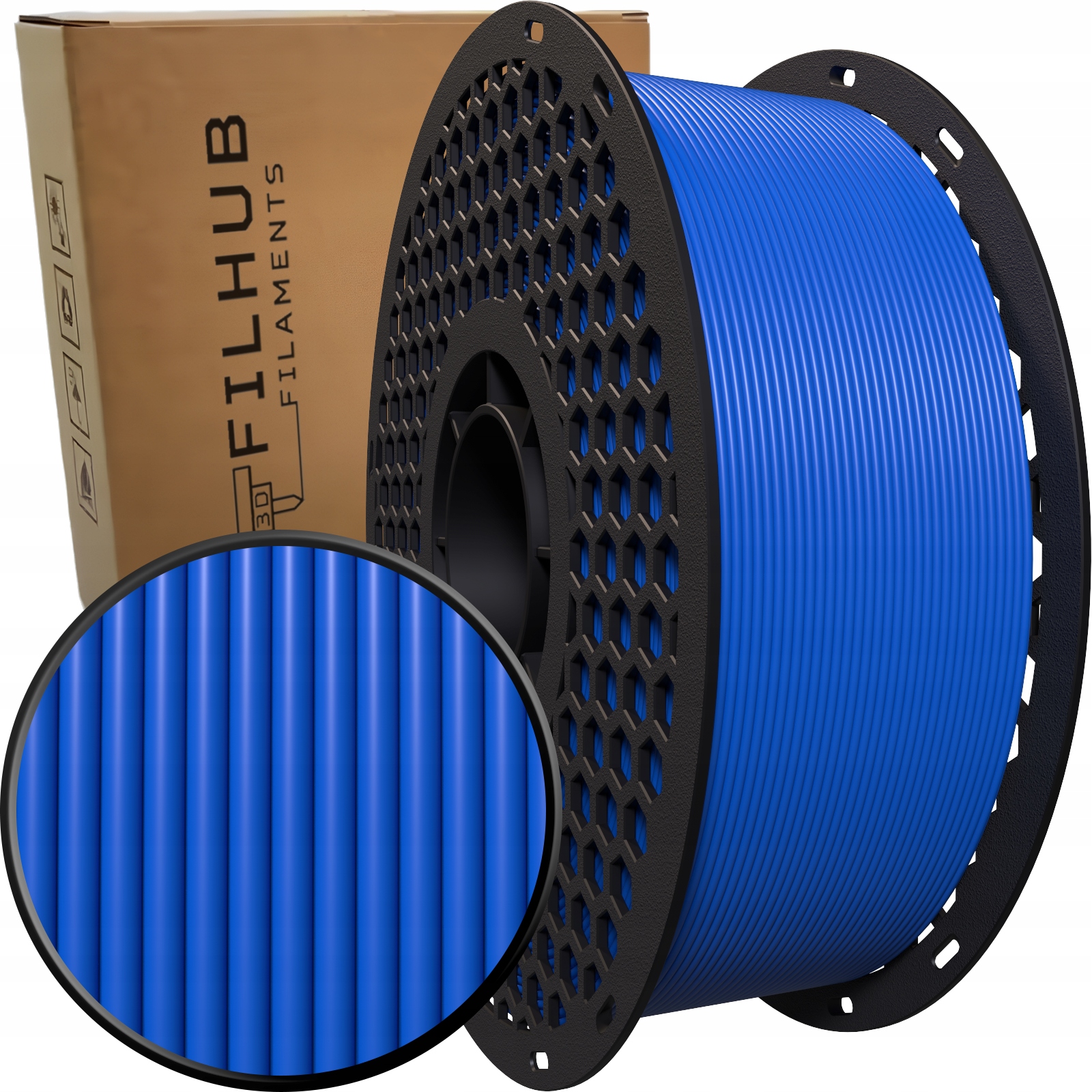 Filament FilHub ABS Niebieski (BLUE)