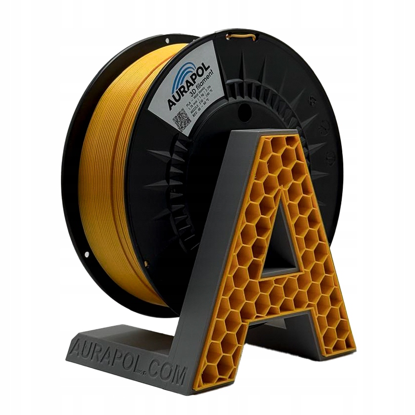 Filament Aurapol PLA Żółty (YELLOW)