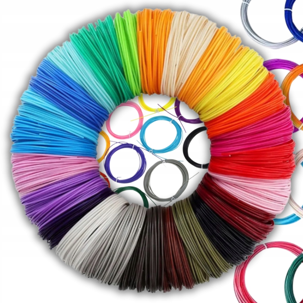 Filament null PLA  Tęczowy (RAINBOW)