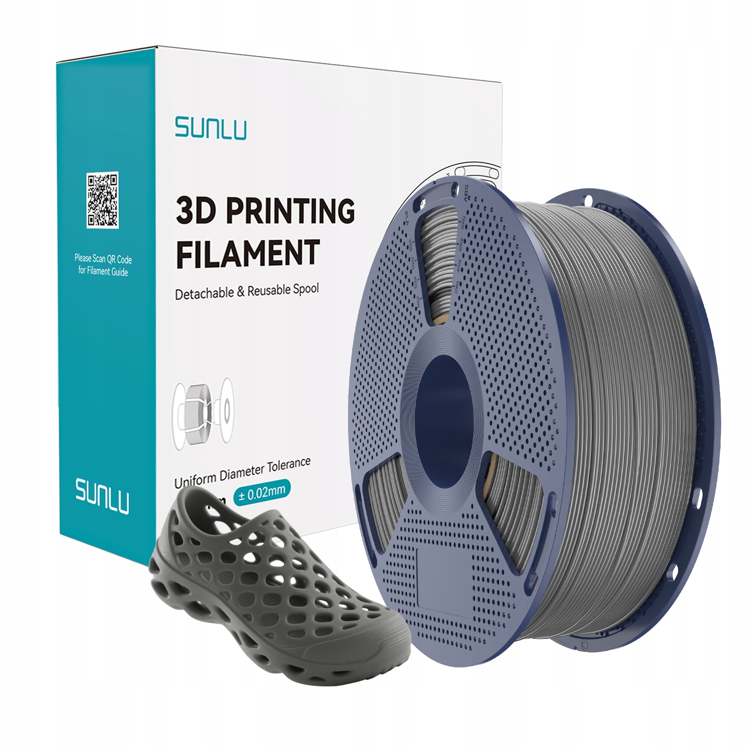 Filament SUNLU TPU Biały (WHITE)