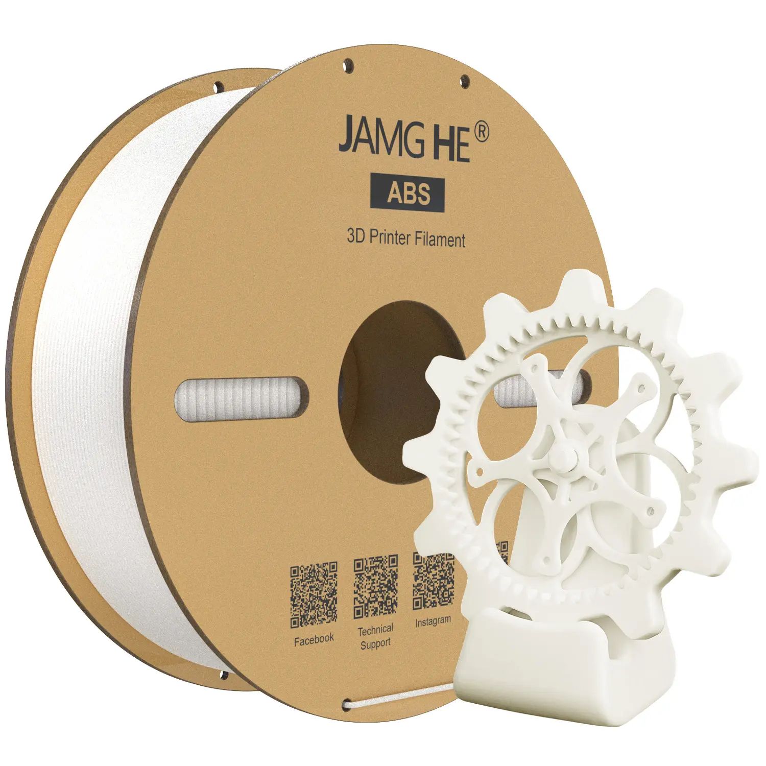 Filament Jamg He ABS Biały (WHITE)